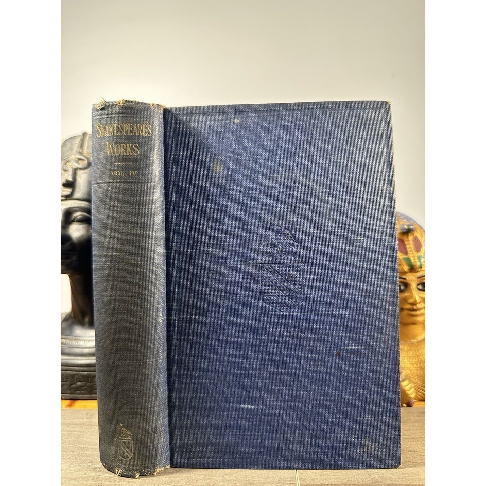 Shakespeare Works Vol IV Falstaff Edition Antique Hardcover Henry Coates
